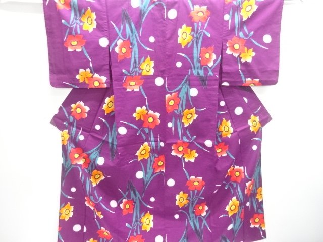 JAPANESE KIMONO / YUKATA / DAFFODIL